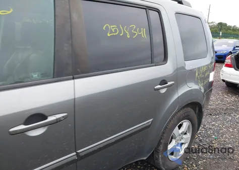 2009 Honda Pilot Ex-L from USA, damaged, VIN 5FNYF48549B019979